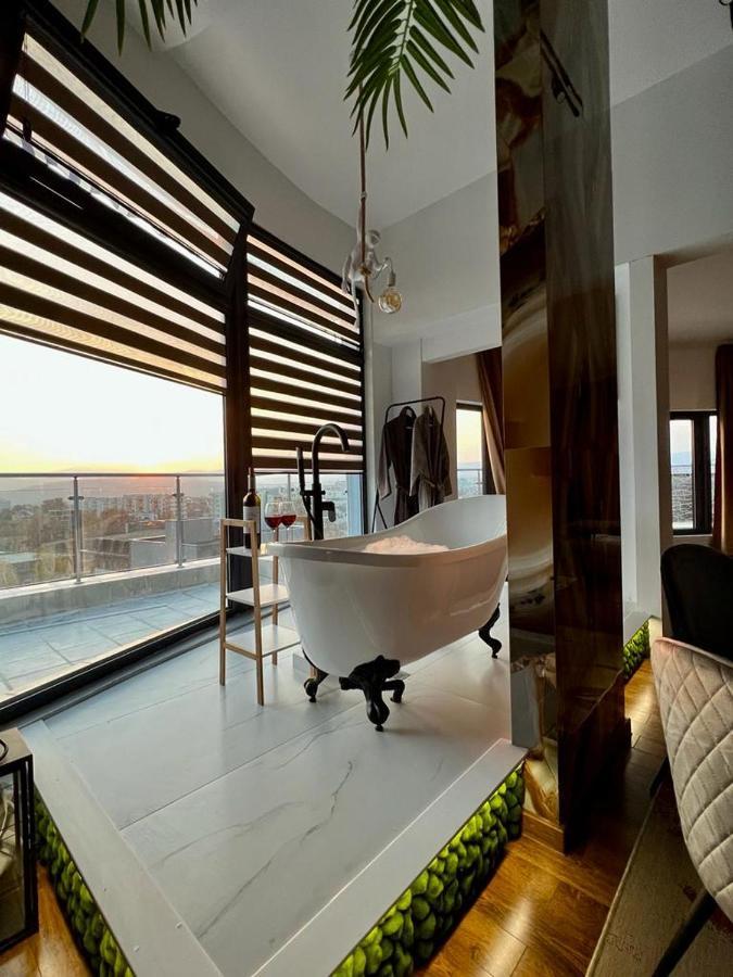 Ferienwohnung Roof Top Luxury Blagoewgrad Exterior foto